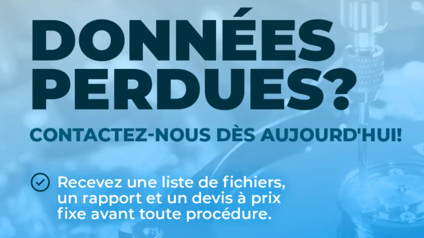 Récupération de données