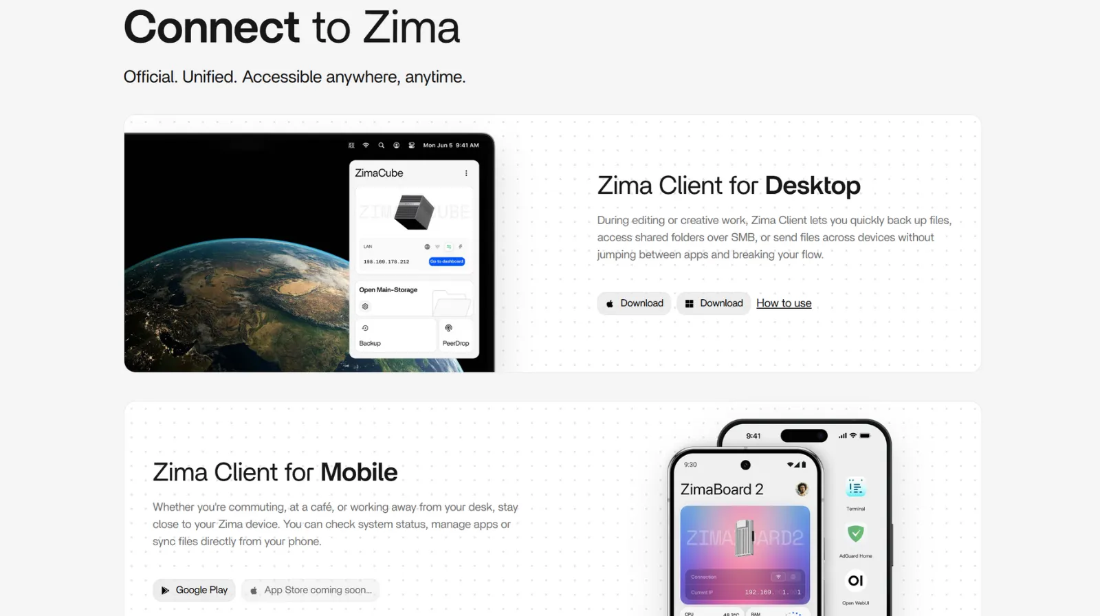 Se-connecter-a-distance-Zima-Client