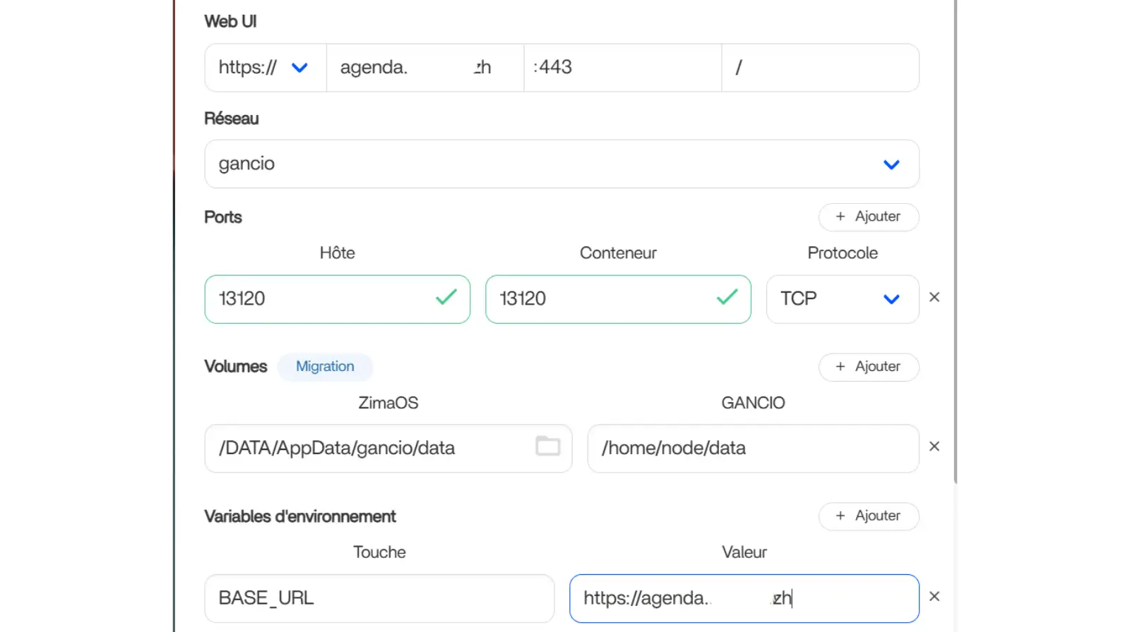 indiquez le Nom De Domaine