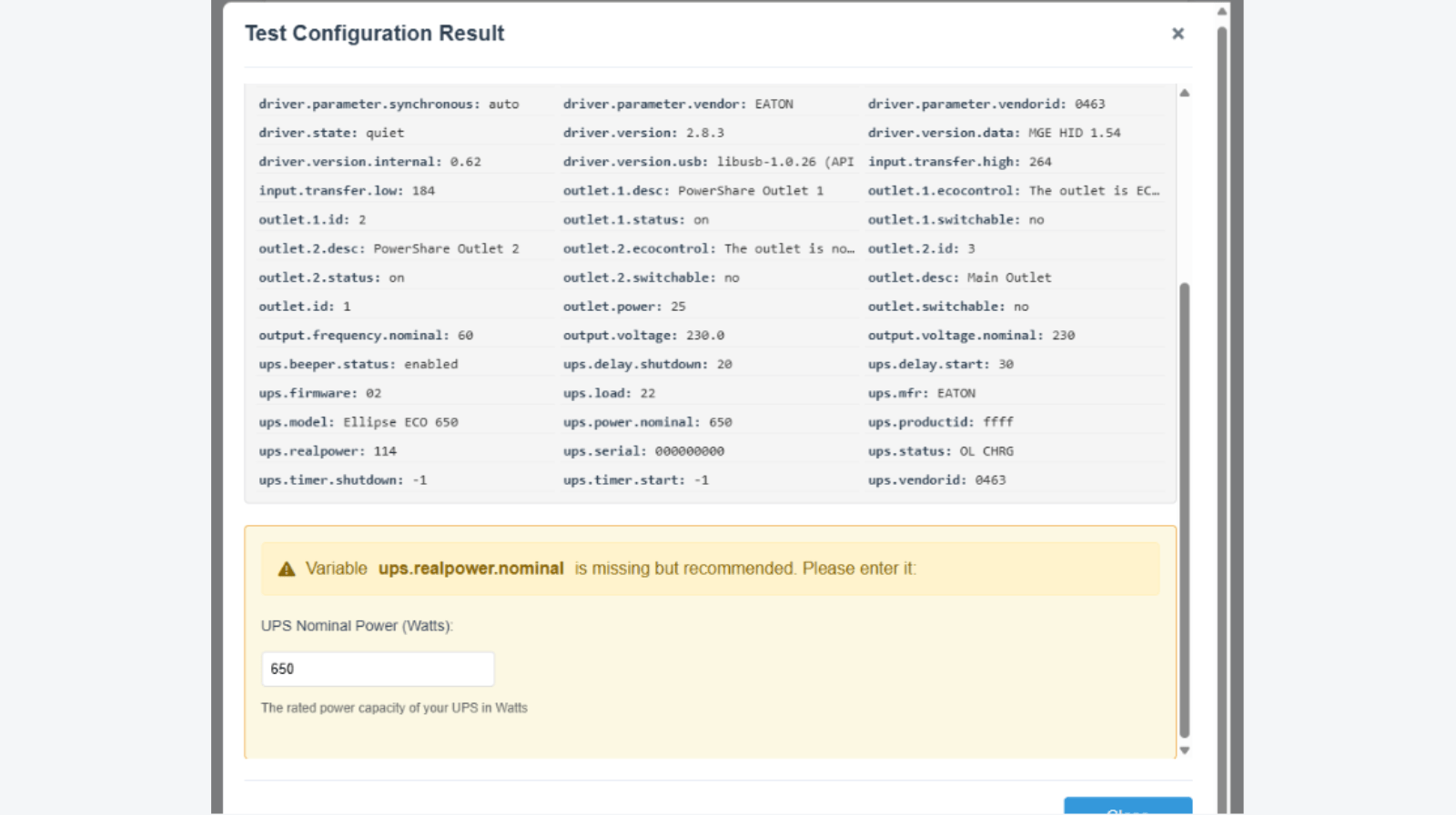 variables complémentaires