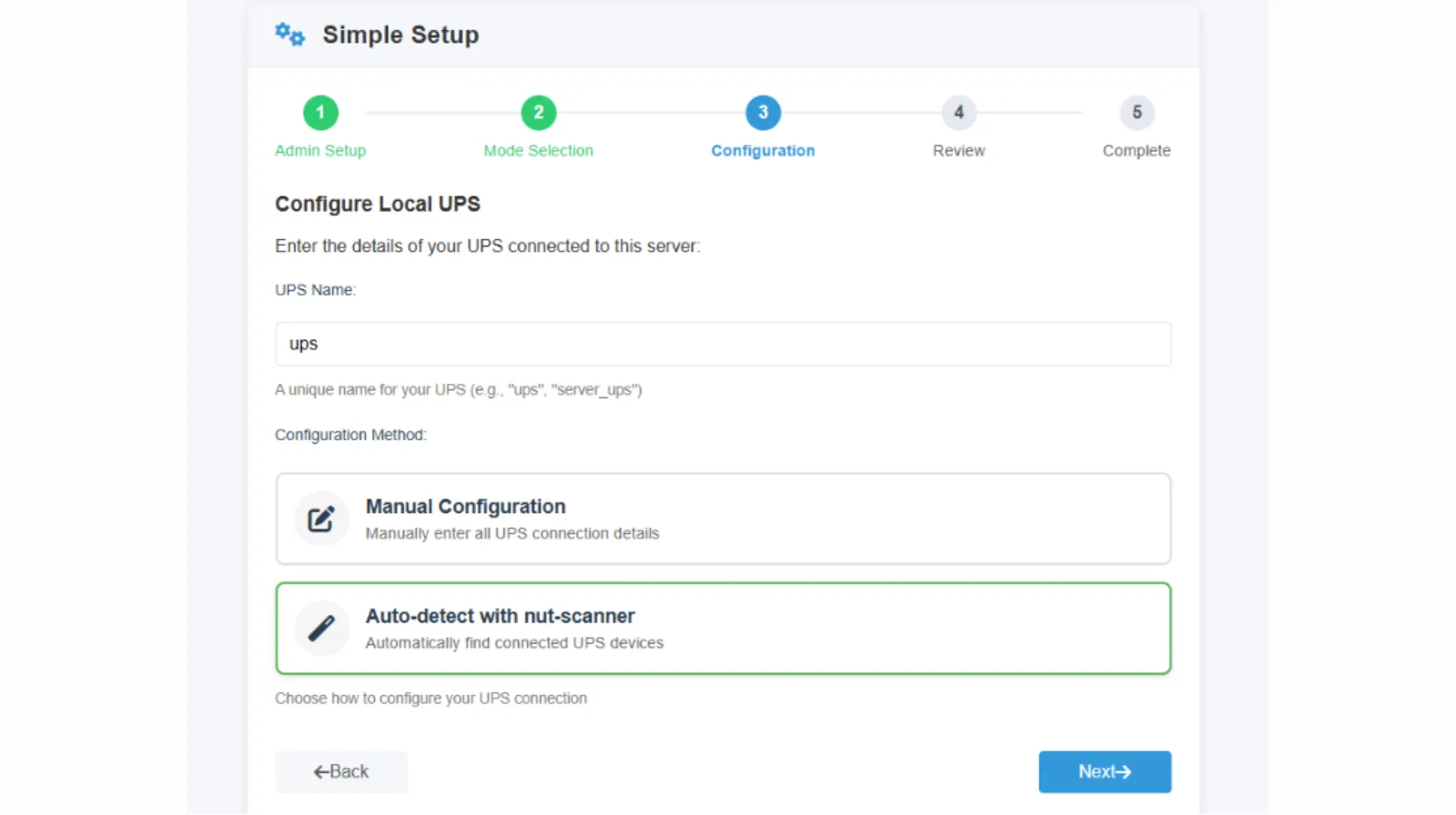 la détection automatique
