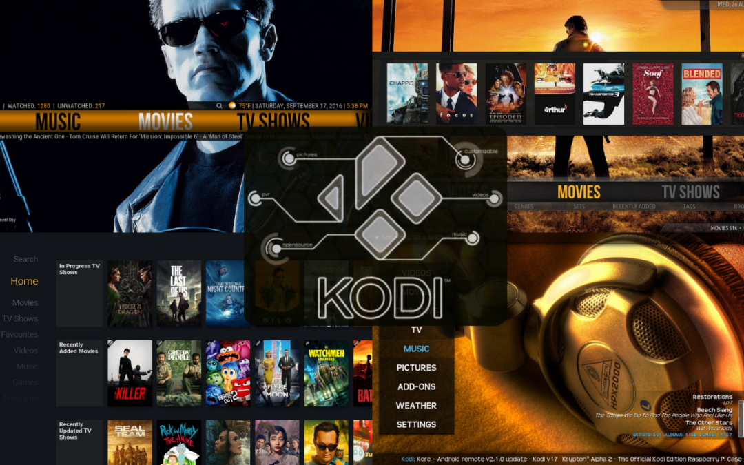 Kodi, changer le skin