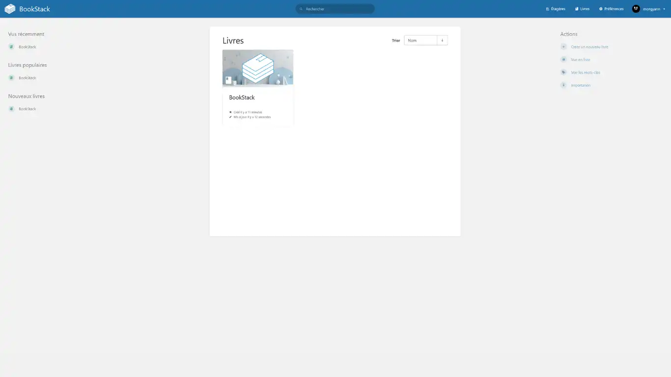 installer bookstack à vous de jouer installer bookstack à vous de jouer