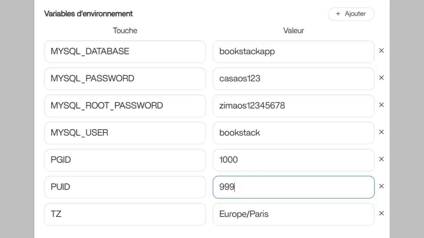 installer bookstack id db installer bookstack id db