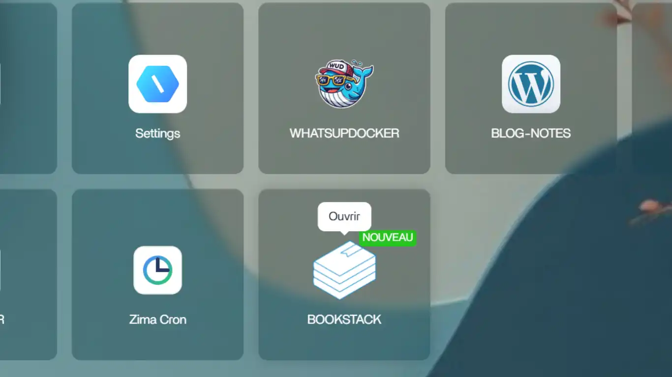 installer bookstack ouvrir tuile installer bookstack ouvrir tuile