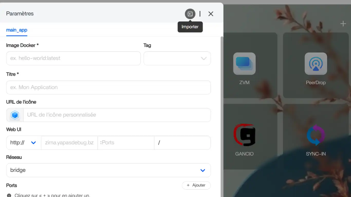 installer importer installer importer