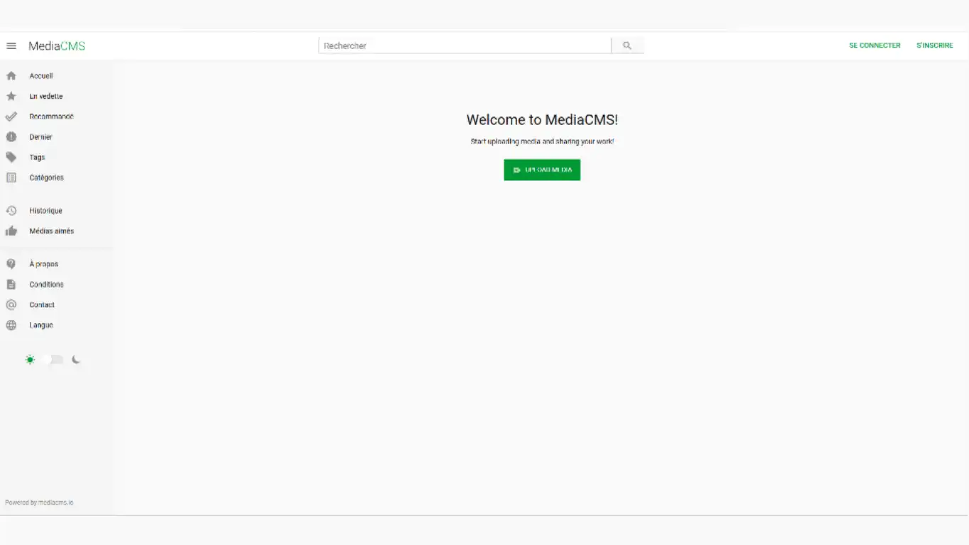 installer mediacms se connecter installer mediacms se connecter