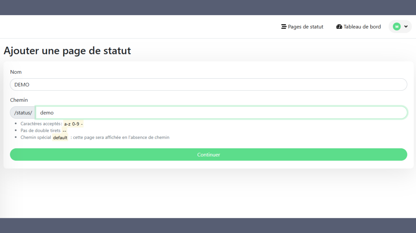 installer uptime kuma pages de statut créer et nom installer uptime kuma pages de statut créer et nom
