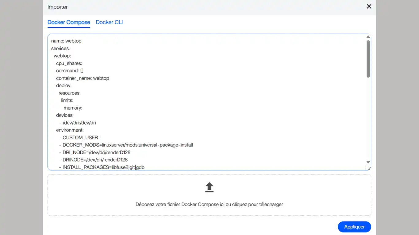 installer webtop copier coller installer webtop copier coller