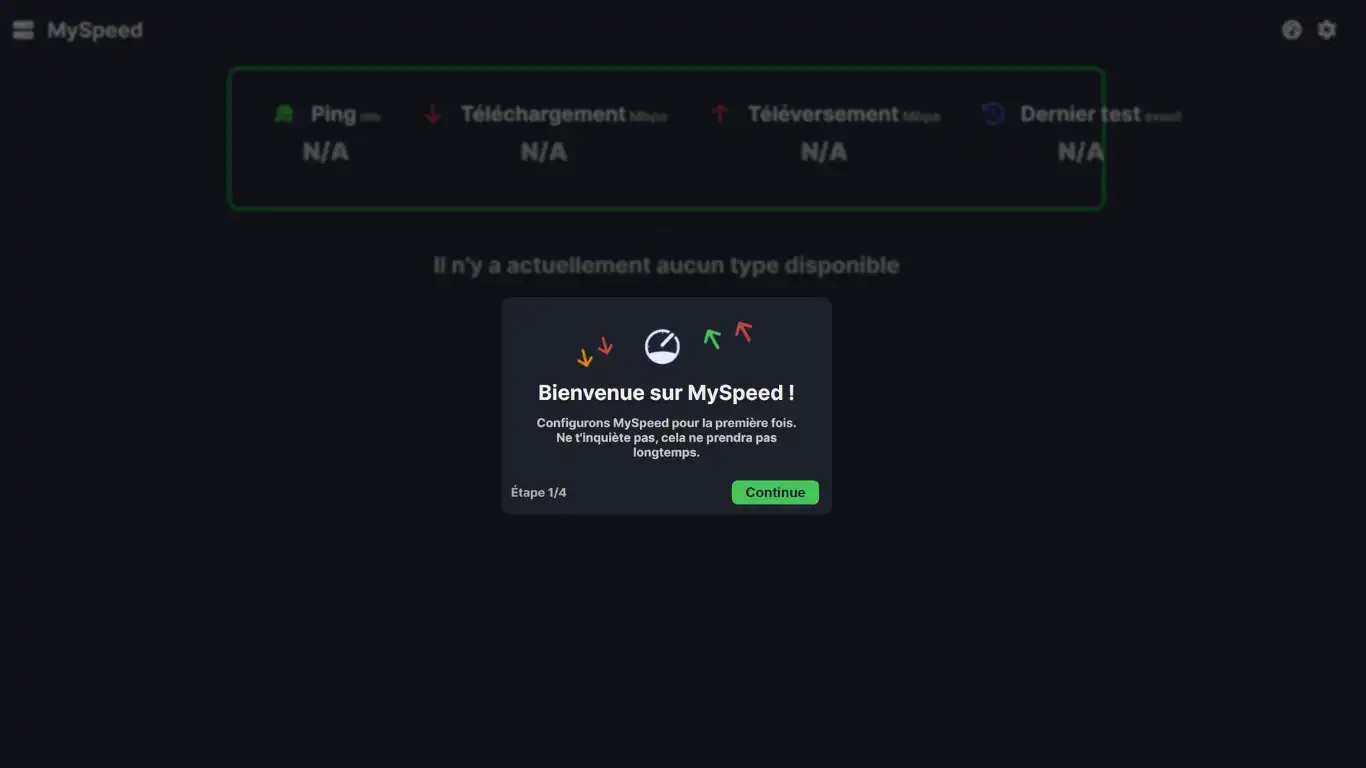 MySpeed - Installation - Configuration assistée