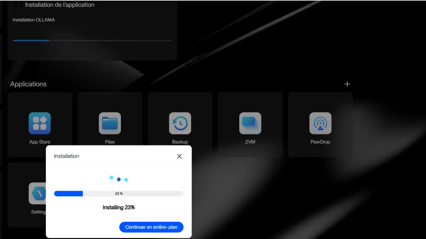 Ollama + WebUI - Installer