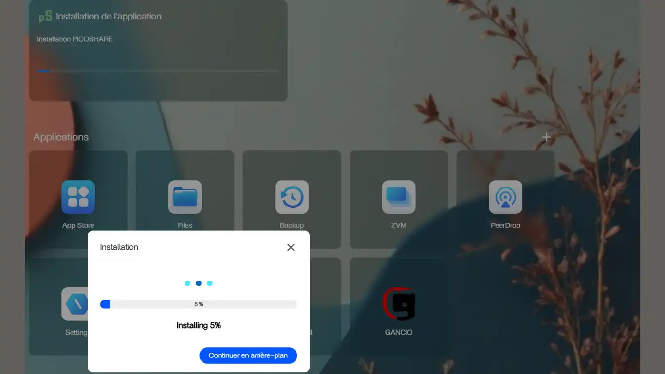 PicoShare - installation - installer