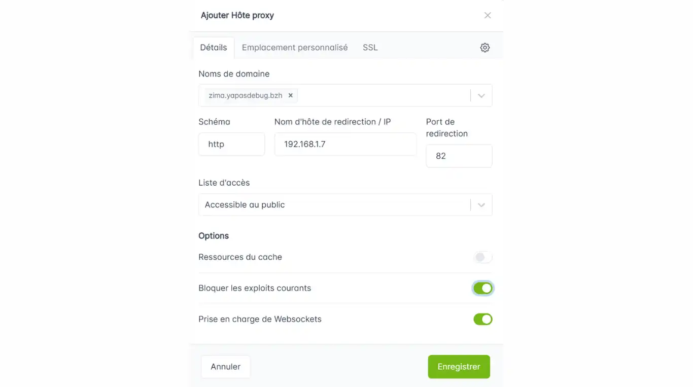 wildcard avec npm - Créer le nom du ndd