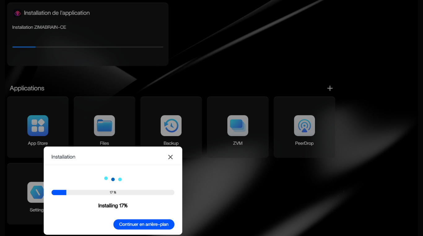 zimabrain-ce - Installer