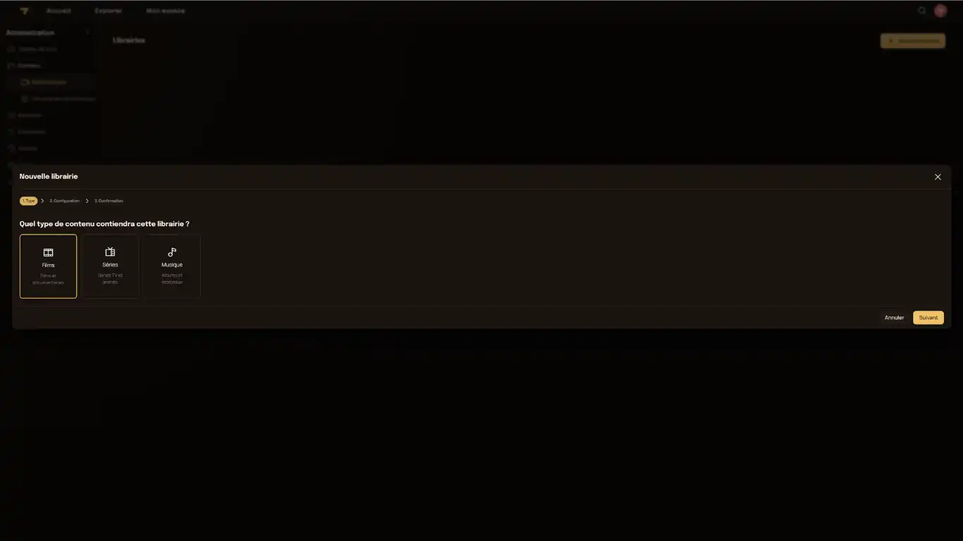 K7 serveur medias - type de contenu